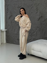 Костюм Спорт Azna ДП178 beige - делук