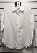 Рубашка Base A6503-0 white - делук