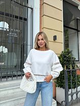 Блузка Latoria 714-1 white - делук
