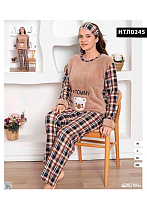 Пижама Homewear 0245 brown - делук