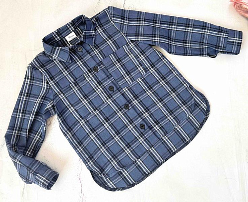Рубашка Moda School 8560 blue - делук