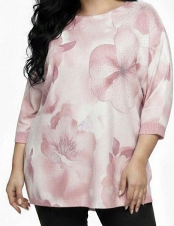 Свитер Elena&Vika 26126 pink - делук