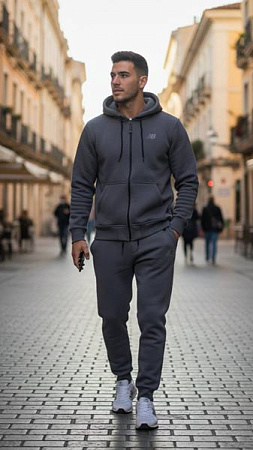 Костюм Спорт Delviago DL518 grey - делук