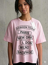 Футболка Newe 400-2 pink - делук