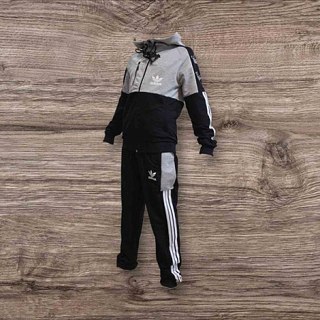 Костюм Спорт Sevim SV1248 black-l.grey - делук