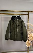 Куртка Delfinka B807 khaki - делук