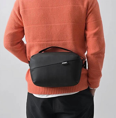 Бананка Fashion Bag 3067-4 black - делук