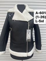 Дубленка Yafeier A601-1-26 black - делук