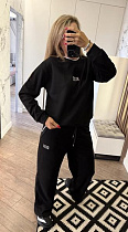 Костюм Спорт Lora LR1732 black - делук