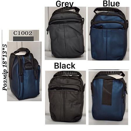Сумка Chus TH1002 black - делук