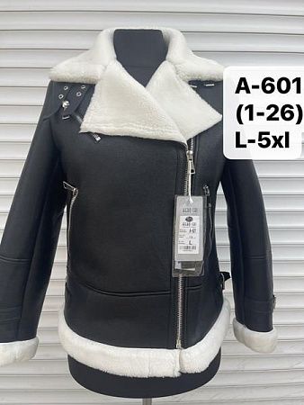 Дубленка Yafeier A601-1-26 black - делук