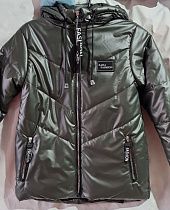Куртка No Brand 100324 green - делук
