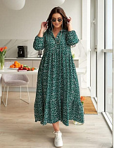 Платье Gull G264 green - делук