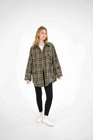 Рубашка Little Secret 7855 khaki - делук