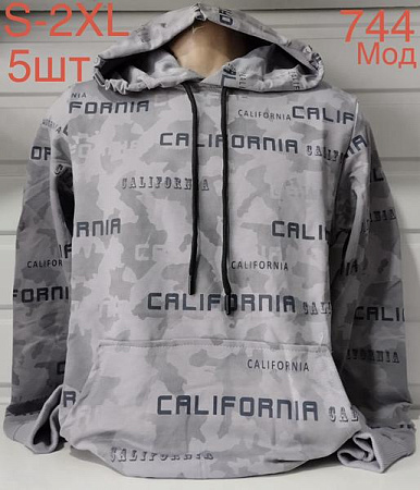 Худи Надийка ND630-744 grey - делук