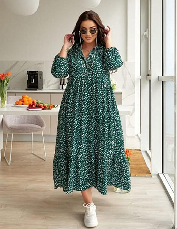 Платье Gull G264 green - делук