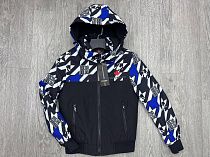 Куртка Ayden 7705 black-blue - делук