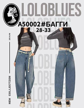 Джинсы Lolo Blues A50002 blue - делук