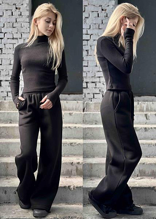 Штаны Спорт Karolina KR311 black Штаны Спорт Karolina KR311 black - делук
