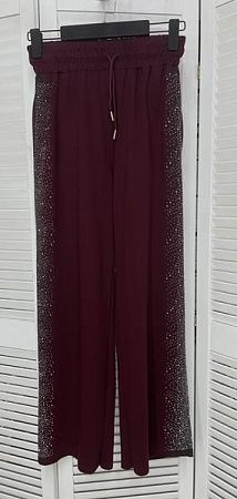 Штаны Спорт Karon 7164 wine - делук