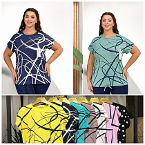Футболка Lola LL535 mix - делук