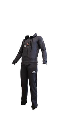 Костюм Спорт Tran TR1577 d.grey - делук