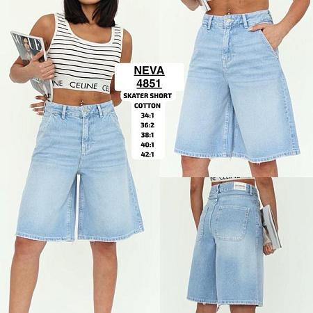 Шорты Ruxa 4851 l.blue - делук