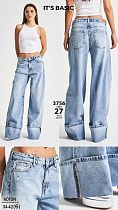 Джинсы Jeans Style 3756-27 l.blue - делук