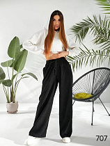 Штаны Спорт Loren 707 black - делук