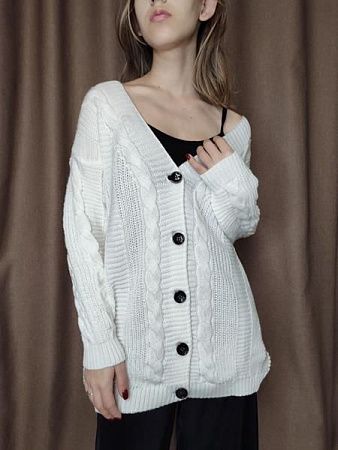 Кофта Kosta 101 white - делук