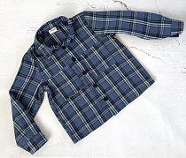 Рубашка Moda School 8560-1 d.blue - делук