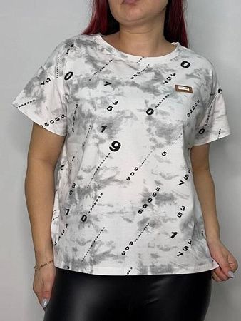 Футболка Kosta KS496 white - делук