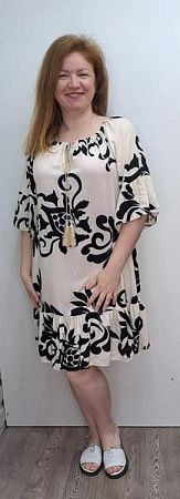 Платье Romeo Life RL383 l.beige - делук