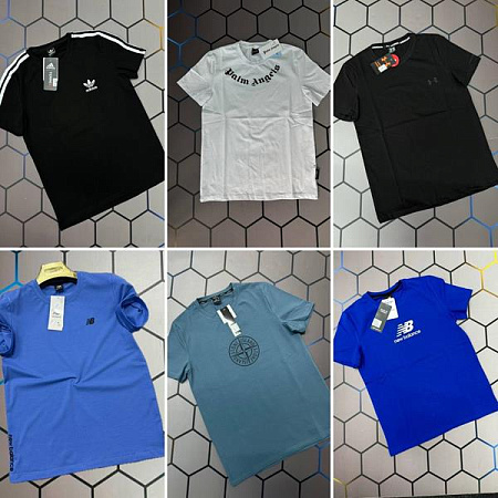 Футболка Alex Clothes 4949 l.blue - делук