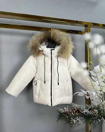 Куртка Delfinka 7501 l.beige - делук