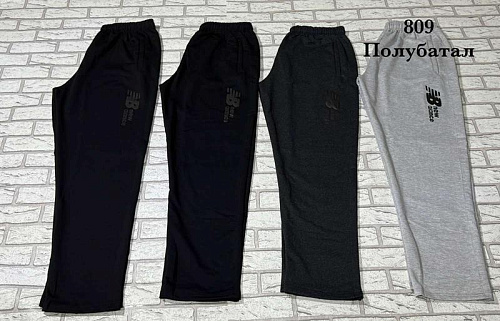 Штаны Спорт Shon S2485 l.grey - делук