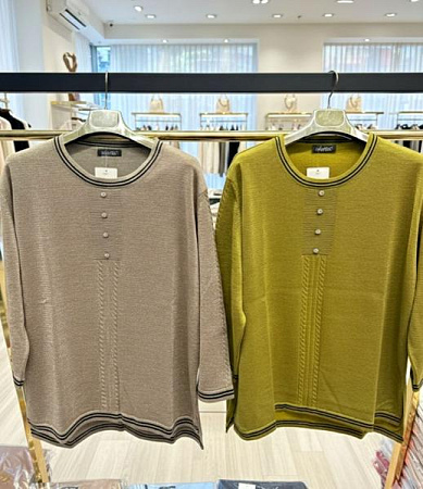 Свитер Julia JL1020 green - делук