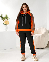 Костюм Спорт Seven Zikina 946 black - делук