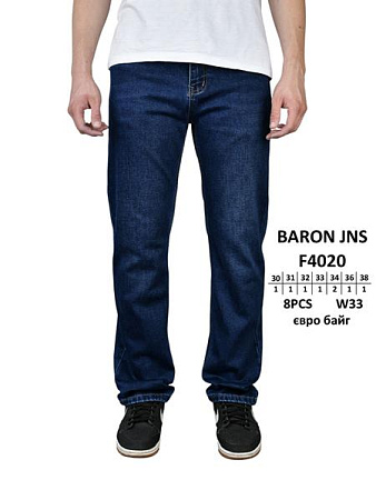 Джинсы Baron Jeans F4020 blue - делук