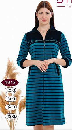 Халат Samo 4918 blue - делук