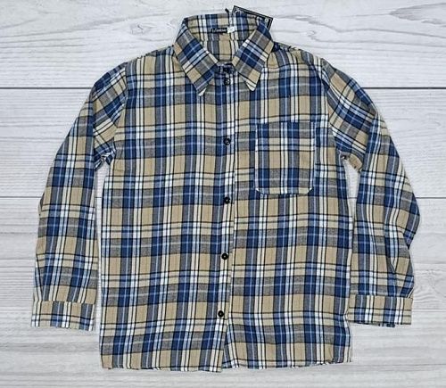 Рубашка Imlion 780 beige-l.blue - делук