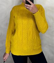 Свитер Levisha 26382 yellow - делук