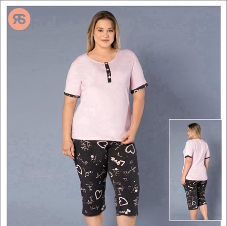 Пижама Trikotag 7225 pink - делук