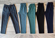 Штаны Спорт Annet YT0700 d.blue - делук