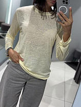 Свитер Comod 8138 yellow - делук