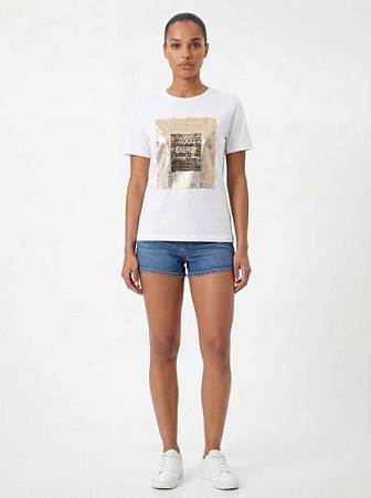 Футболка Nefertiti NF240 white - делук