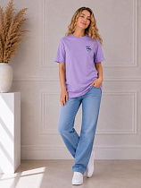 Футболка Global GL352 lilac - делук