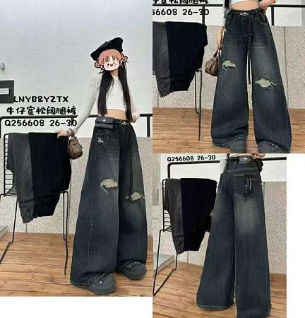 Джинсы Фунтик Q256608 grey - делук