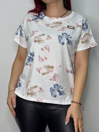 Футболка Kosta KS592 white - делук
