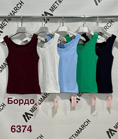 Майка Met&March 6374 white - делук